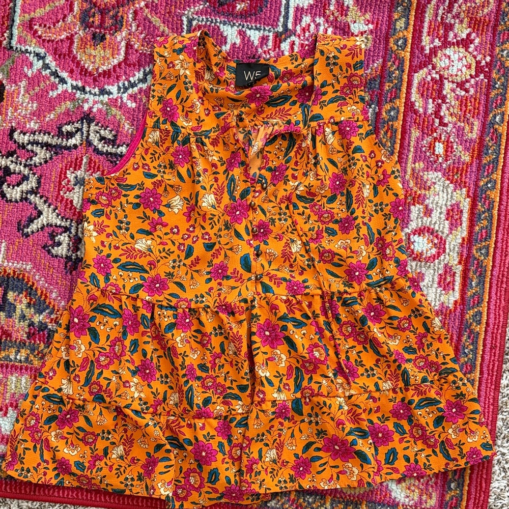 FARM Rio inspired Sleeveless blouse